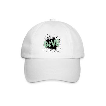 tauchen, diving, taucher, apnoe - Baseballkappe - Weiß/Weiß - Vorne