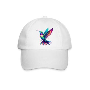 Kolibri - Baseballkappe - Weiß/Weiß - Vorne