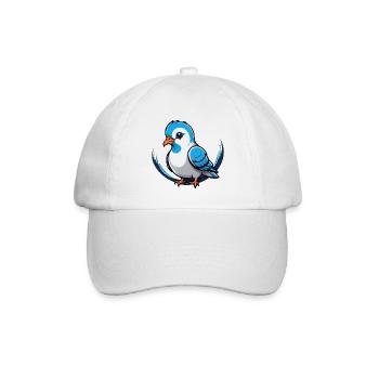 Little Dove Charm - Baseballkappe - Weiß/Weiß - Vorne