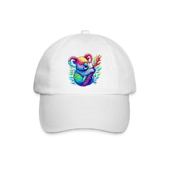 Koala - Baseballkappe - Weiß/Weiß - Vorne