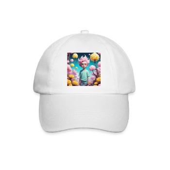 Goblin - Baseballkappe - Weiß/Weiß - Vorne