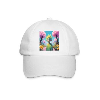 Goblin - Baseballkappe - Weiß/Weiß - Vorne