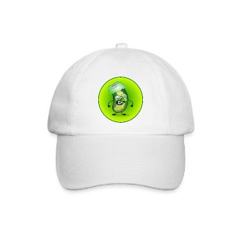 GEWÜRZGURKE - PICKLEBALL SPIELER - KOPFSCHMERZEN - Baseballkappe - Weiß/Weiß - Vorne