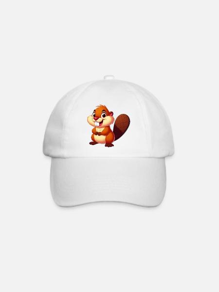 Bieber - Baseballkappe - Weiß/Weiß