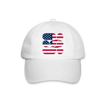 OCHOOO - Vereinigte Staaten von Amerika - Baseballkappe - Weiß/Weiß - Vorne