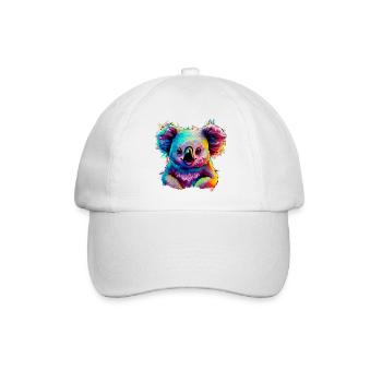 Koala - Baseballkappe - Weiß/Weiß - Vorne