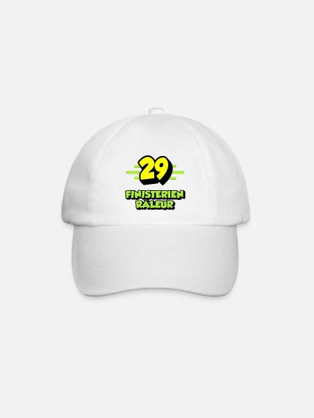 Beschwerde aus Finistère - Baseballkappe - Weiß/Weiß