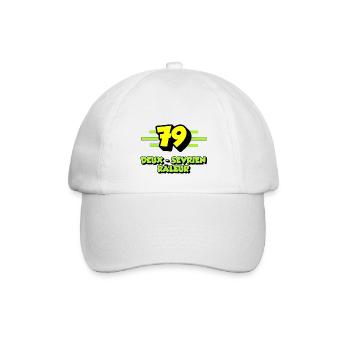 Zwei grummelnde Sevrianer - Baseballkappe - Weiß/Weiß - Vorne