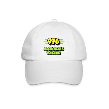 Klagen Mayotte - Baseballkappe - Weiß/Weiß - Vorne