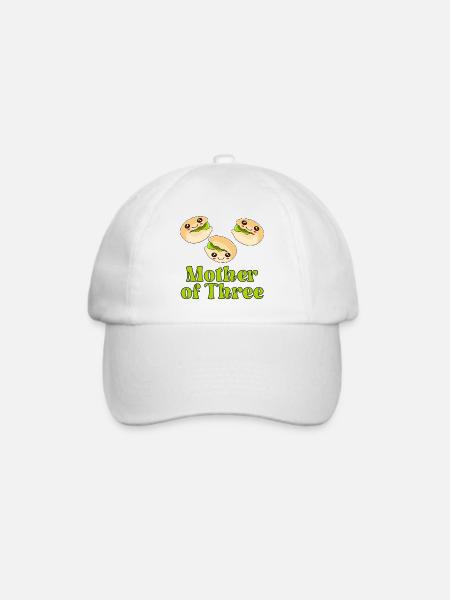 MUTTER VON DREI KINDERN - PISTACHIO KIDS - Baseballkappe - Weiß/Weiß