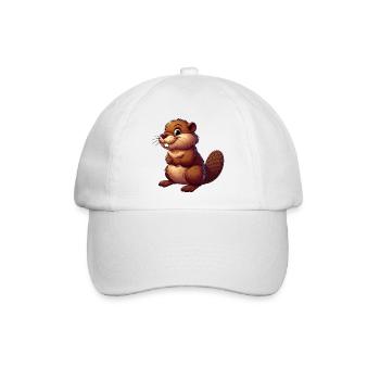 Bieber - Baseballkappe - Weiß/Weiß - Vorne