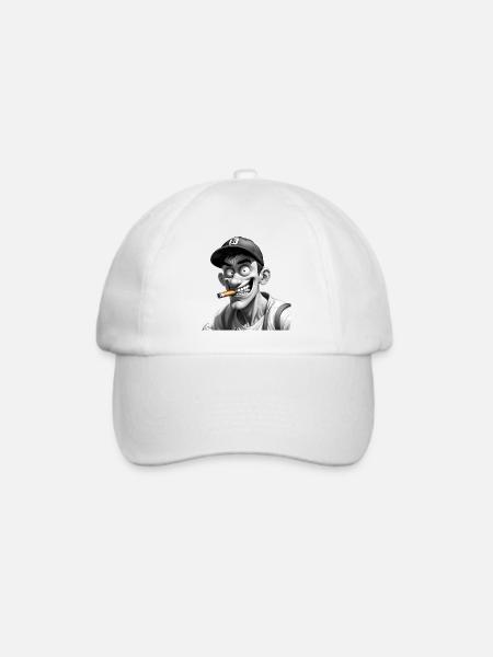 Freak - Baseballkappe - Weiß/Weiß