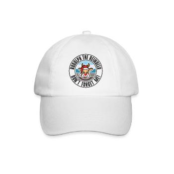 Rudolph - Baseballkappe - Weiß/Weiß - Vorne