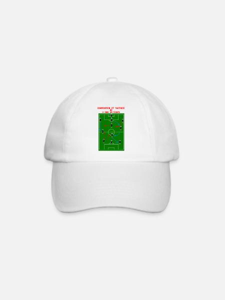 3. Halbzeit - Baseballkappe - Weiß/Weiß
