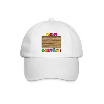 MEIN KOSTÜM - BAUEN ZIEGELSTEINE - Baseballkappe - Weiß/Weiß - Vorne
