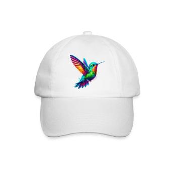 Kolibri - Baseballkappe - Weiß/Weiß - Vorne