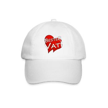 BESTER VATI - Baseballkappe - Weiß/Weiß - Vorne