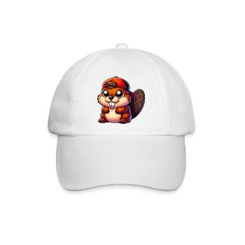 Bieber - Baseballkappe - Weiß/Weiß - Vorne