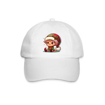 Elf 3 - Baseballkappe - Weiß/Weiß - Vorne