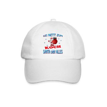 SANTA KOCH - Baseballkappe - Weiß/Weiß - Vorne