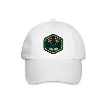 WEIHNACHTSGESCHENKE GOLFSPORT - Baseballkappe - Weiß/Weiß - Vorne