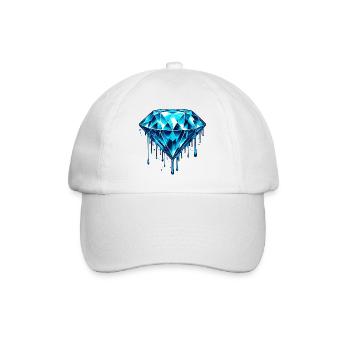 Diamant - Baseballkappe - Weiß/Weiß - Vorne