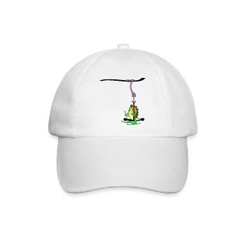 SKILIFT KINDER SKIFAHREN DINOSAURIER - Baseballkappe - Weiß/Weiß - Vorne