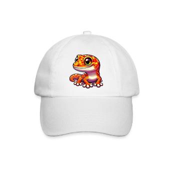 Gecko - Baseballkappe - Weiß/Weiß - Vorne