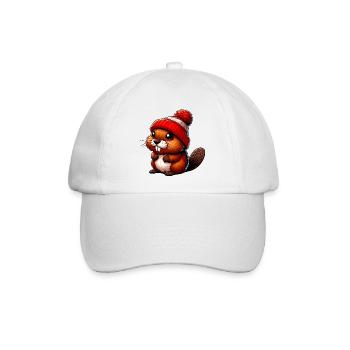 Bieber - Baseballkappe - Weiß/Weiß - Vorne