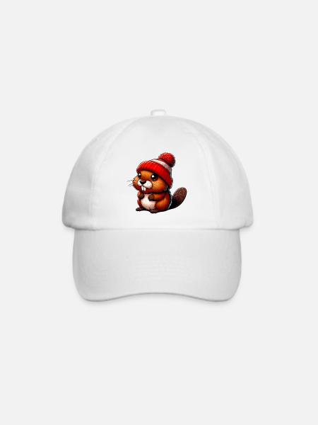 Bieber - Baseballkappe - Weiß/Weiß