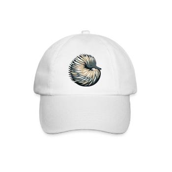 Ameisenigel - Baseballkappe - Weiß/Weiß - Vorne