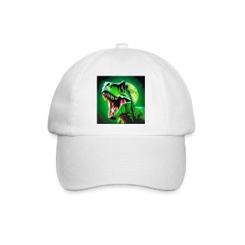 T-Rex, Vorgeschichte, T-Rex - Baseballkappe - Weiß/Weiß - Vorne