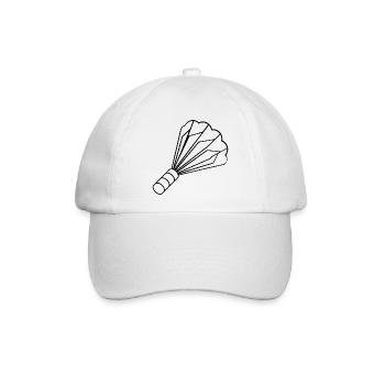 Federball - Baseballkappe - Weiß/Weiß - Vorne