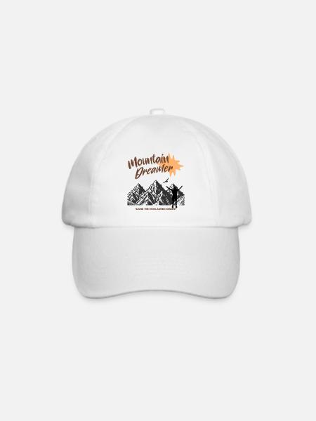 Mountain Dreamer - Baseballkappe - Weiß/Weiß