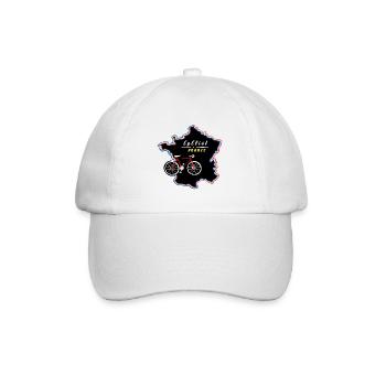 Le Tour - Baseballkappe - Weiß/Weiß - Vorne