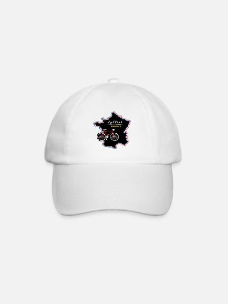 Le Tour - Baseballkappe - Weiß/Weiß