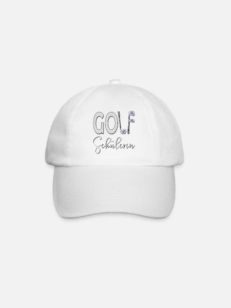 GOLFSCHÜLERIN GOLFSPORT ANFÄNGERIN - Baseballkappe - Weiß/Weiß