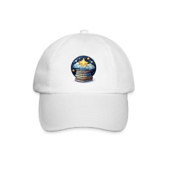 Himmlische Verse - Baseballkappe - Weiß/Weiß - Vorne