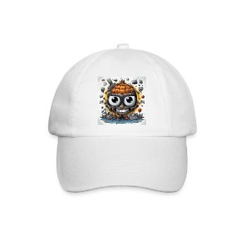 Dystopische Chroniken - Baseballkappe - Weiß/Weiß - Vorne