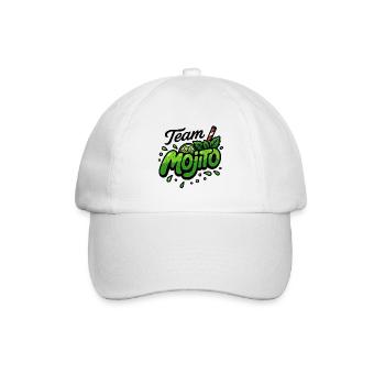 Team Mojito - Baseballkappe - Weiß/Weiß - Vorne