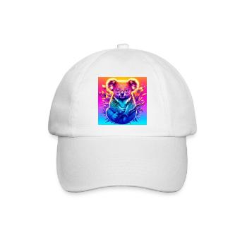 Koala - Baseballkappe - Weiß/Weiß - Vorne