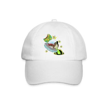 GESCHLOSSEN - Baseballkappe - Weiß/Weiß - Vorne