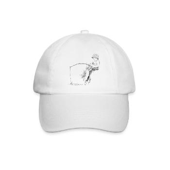 Angler - Baseballkappe - Weiß/Weiß - Vorne