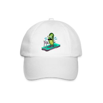 Papa Pickles Laufband - Baseballkappe - Weiß/Weiß - Vorne