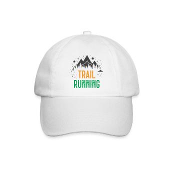Trailrunning - Baseballkappe - Weiß/Weiß - Vorne