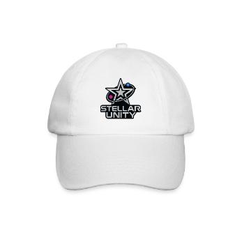 Stellar Unity – Chrome Star - Baseballkappe - Weiß/Weiß - Vorne