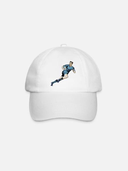 Rugby - Baseballkappe - Weiß/Weiß