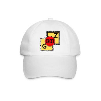 GEN Z Blöcke - Baseballkappe - Weiß/Weiß - Vorne
