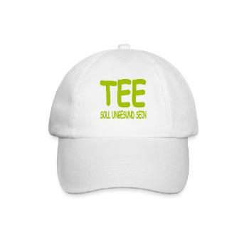 Tee - Baseballkappe - Weiß/Weiß - Vorne