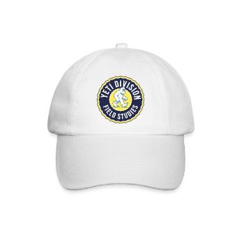 Yeti-Abteilung — Abzeichen für Feldstudien - Baseballkappe - Weiß/Weiß - Vorne